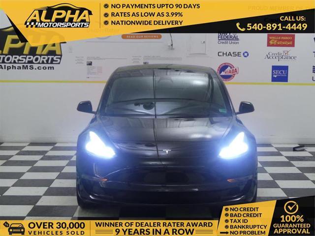used 2023 Tesla Model 3 car, priced at $15,000