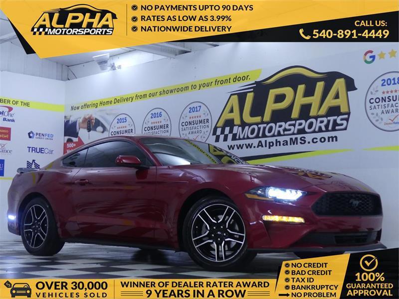 used 2022 Ford Mustang car, priced at $21,900