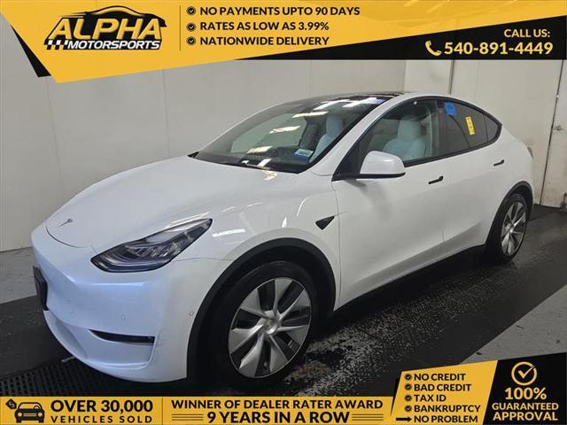 used 2021 Tesla Model Y car, priced at $18,999