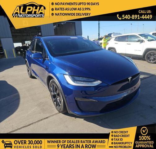 used 2022 Tesla Model X car, priced at $44,750