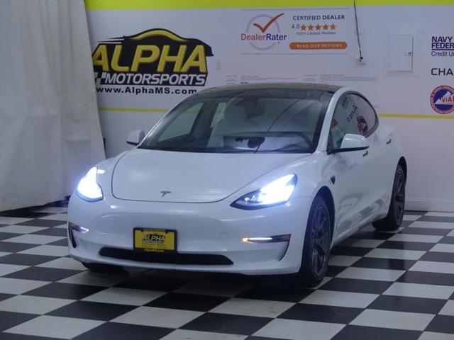 used 2021 Tesla Model 3 car, priced at $23,700