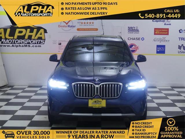 used 2022 BMW X3 car, priced at $28,000