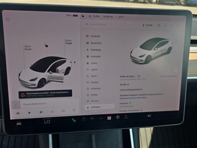 used 2020 Tesla Model 3 car, priced at $16,900