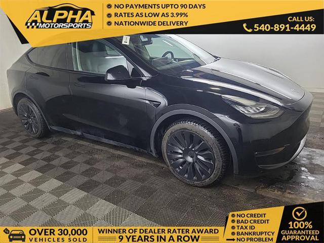 used 2021 Tesla Model Y car, priced at $23,400