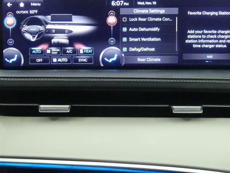 used 2025 Genesis Electrified GV70 car, priced at $42,500