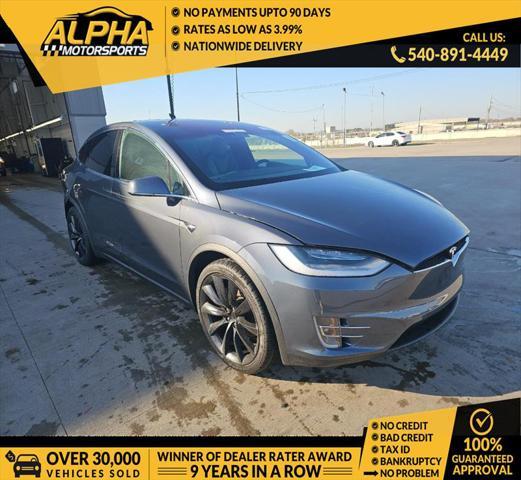 used 2020 Tesla Model X car, priced at $38,900