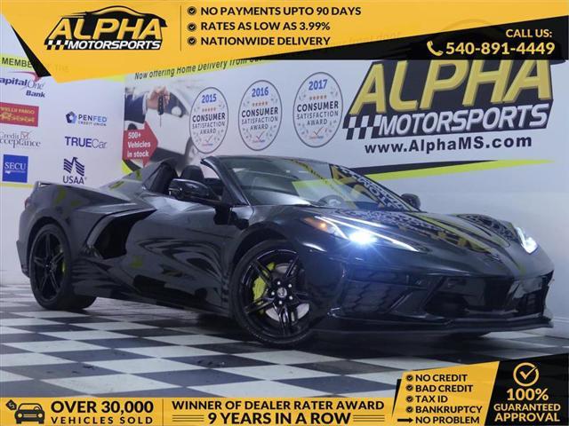 used 2020 Chevrolet Corvette car, priced at $63,999
