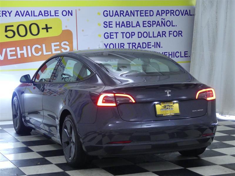 used 2022 Tesla Model 3 car, priced at $23,900