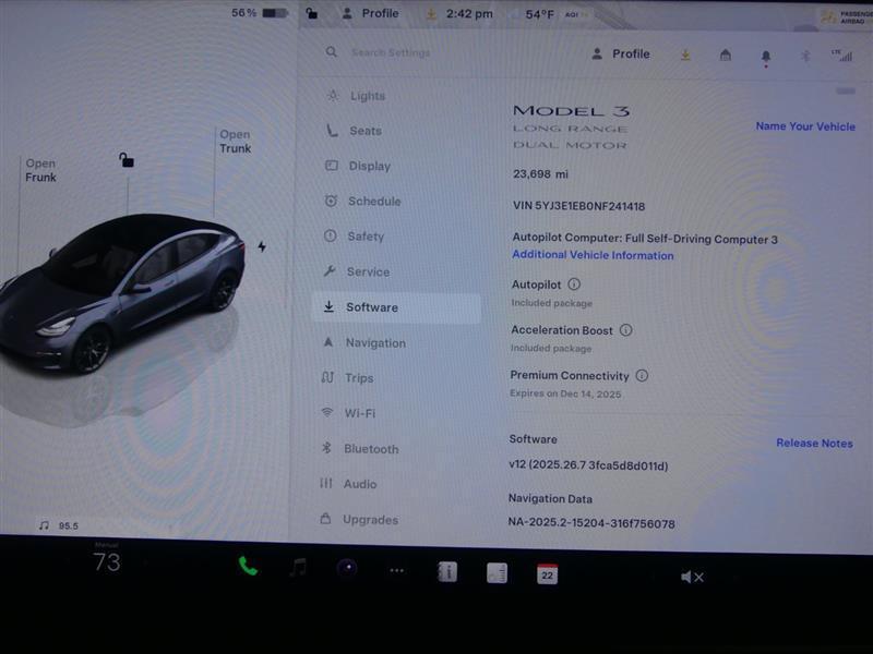 used 2022 Tesla Model 3 car, priced at $23,900