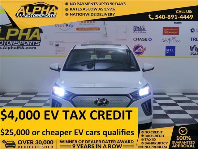 used 2021 Hyundai Ioniq EV car, priced at $17,900