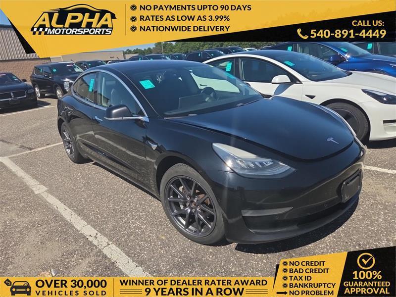 used 2018 Tesla Model 3 car, priced at $12,799