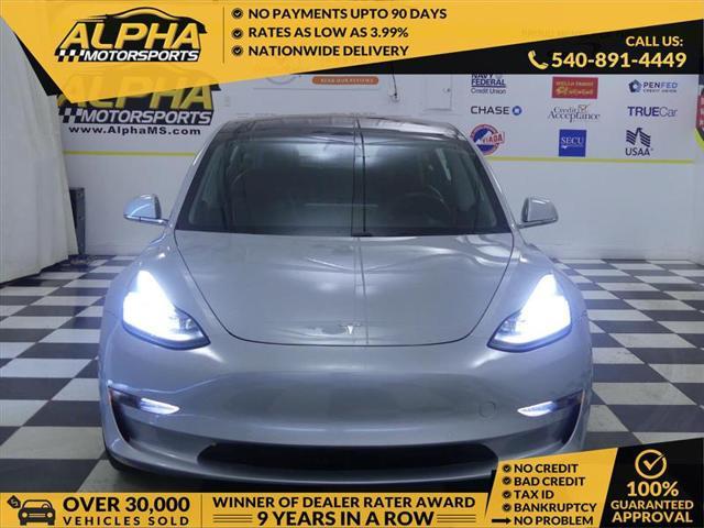 used 2018 Tesla Model 3 car, priced at $21,900