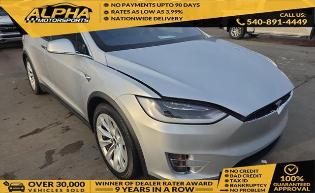 used 2017 Tesla Model X car, priced at $24,900