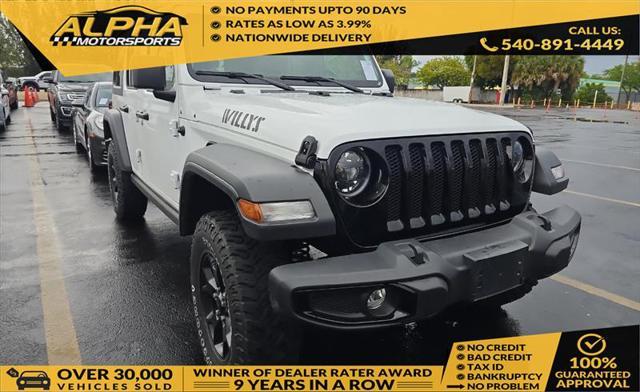 used 2023 Jeep Wrangler car, priced at $33,900