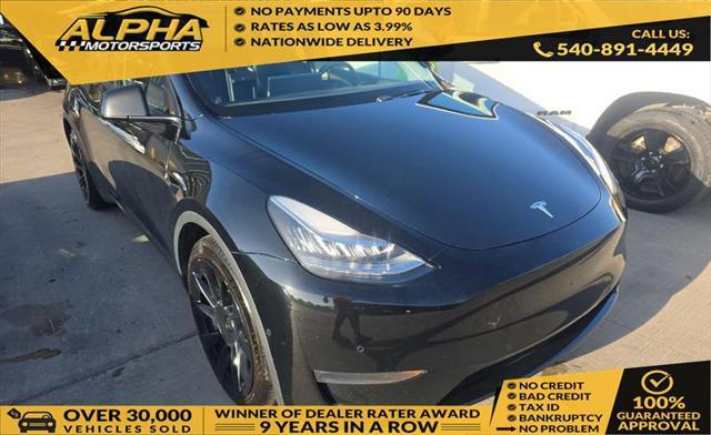 used 2021 Tesla Model Y car, priced at $21,900