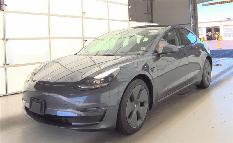 used 2022 Tesla Model 3 car, priced at $23,500