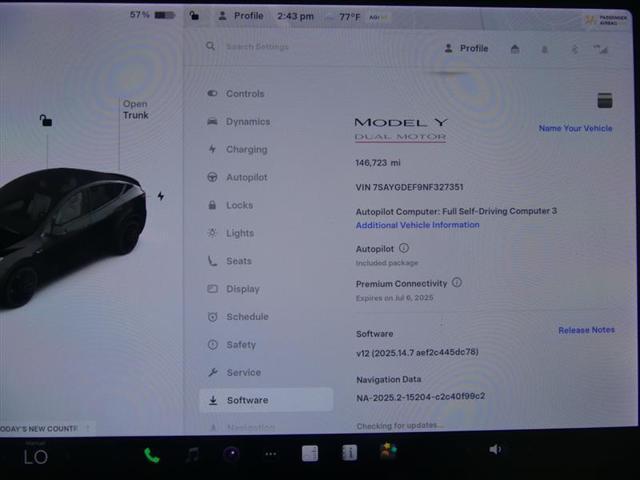 used 2022 Tesla Model Y car, priced at $17,500