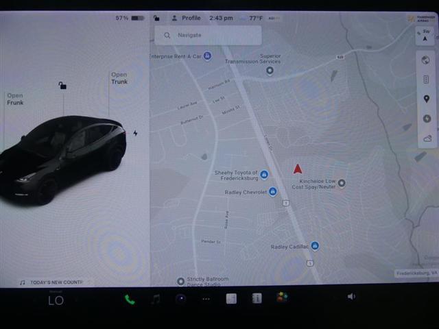 used 2022 Tesla Model Y car, priced at $17,500