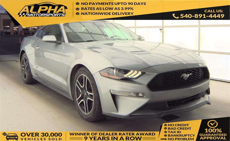 used 2021 Ford Mustang car, priced at $19,999