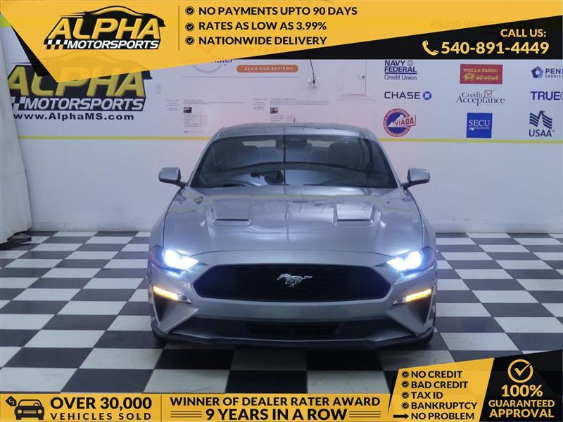 used 2021 Ford Mustang car, priced at $19,500