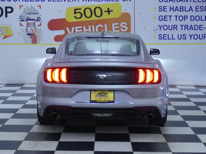 used 2021 Ford Mustang car, priced at $19,500