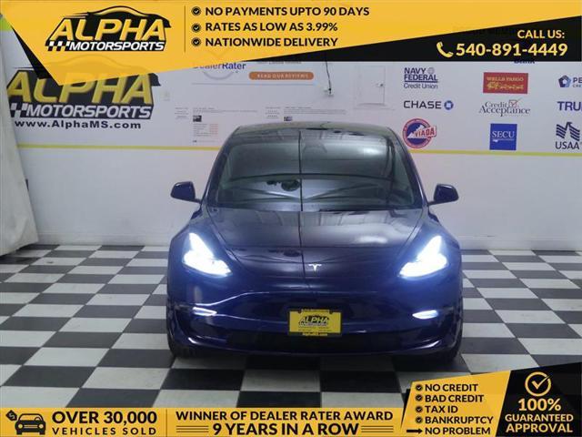 used 2023 Tesla Model 3 car, priced at $28,900