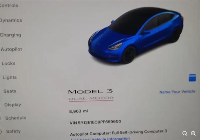 used 2023 Tesla Model 3 car, priced at $28,900