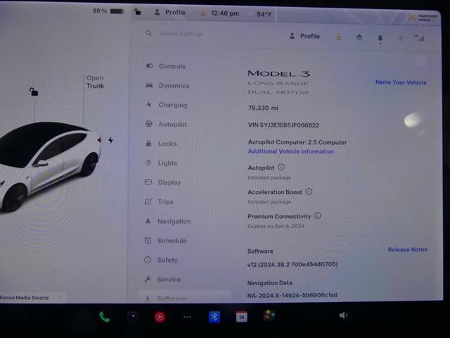 used 2018 Tesla Model 3 car, priced at $18,500