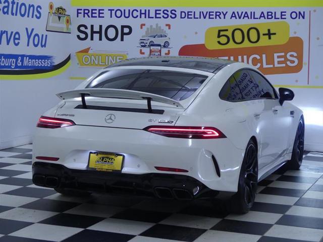 used 2021 Mercedes-Benz AMG GT car, priced at $112,000