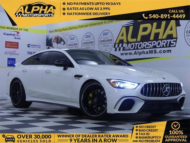 used 2021 Mercedes-Benz AMG GT car, priced at $112,000