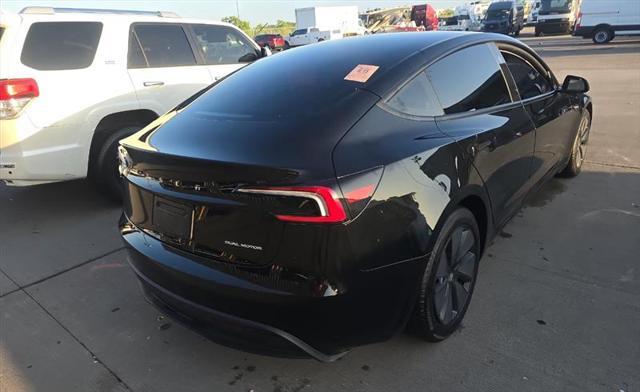 used 2025 Tesla Model 3 car, priced at $36,999