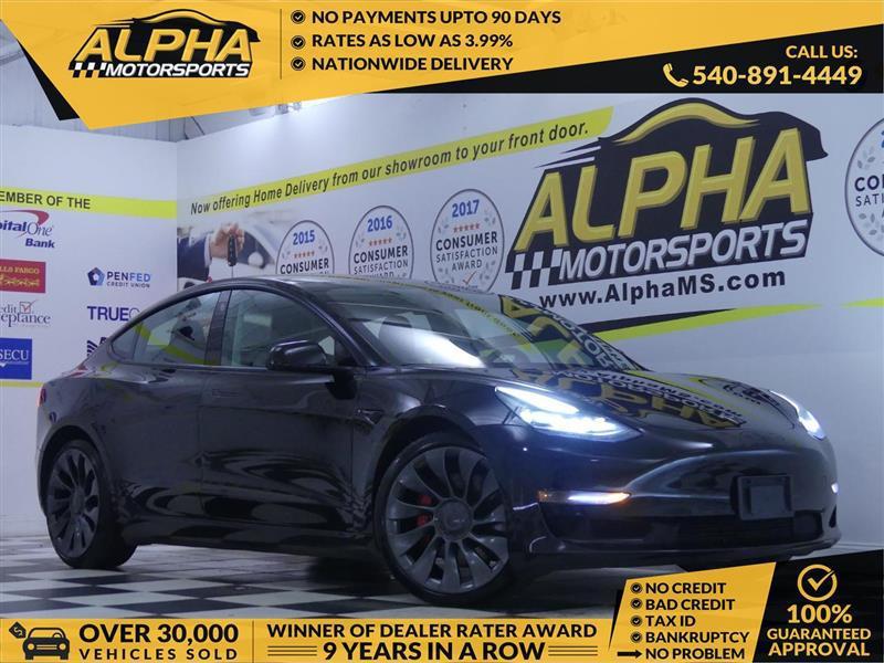 used 2022 Tesla Model 3 car, priced at $18,600