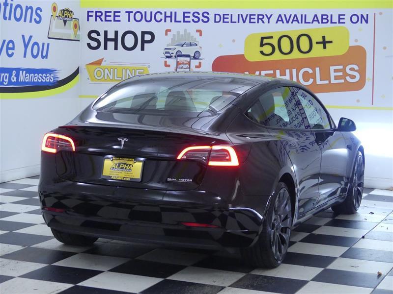 used 2022 Tesla Model 3 car, priced at $18,600