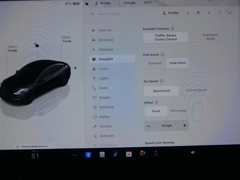 used 2022 Tesla Model 3 car, priced at $18,600