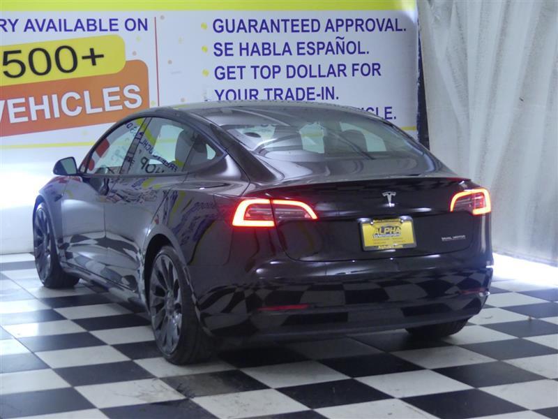 used 2022 Tesla Model 3 car, priced at $18,600