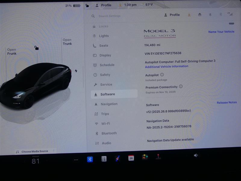 used 2022 Tesla Model 3 car, priced at $18,600