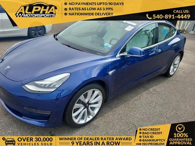 used 2020 Tesla Model 3 car, priced at $22,500