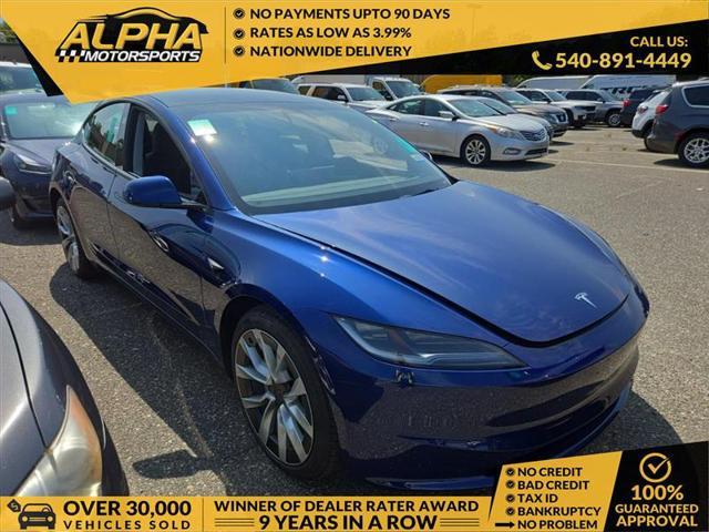 used 2025 Tesla Model 3 car, priced at $35,750