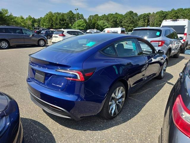 used 2025 Tesla Model 3 car, priced at $35,750