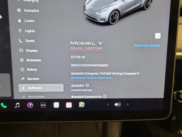 used 2021 Tesla Model Y car, priced at $27,700