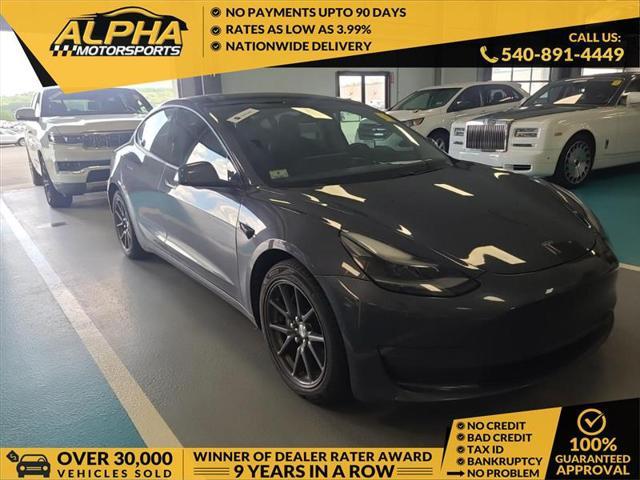 used 2021 Tesla Model 3 car, priced at $14,750