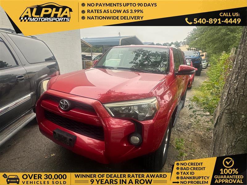 used 2016 Toyota 4Runner car, priced at $19,500