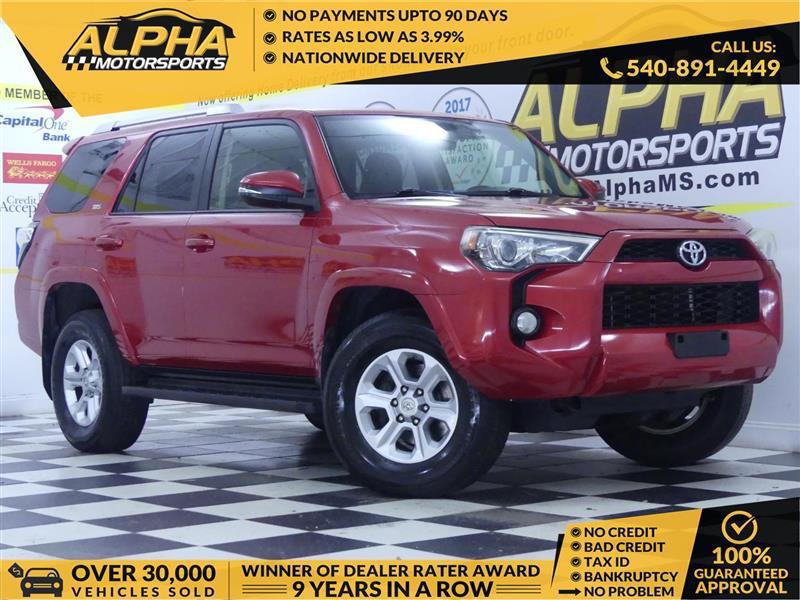 used 2016 Toyota 4Runner car, priced at $17,900