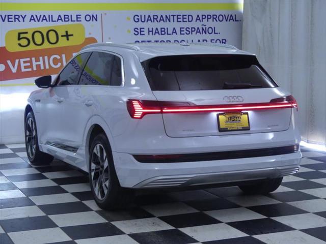 used 2022 Audi e-tron car, priced at $24,900