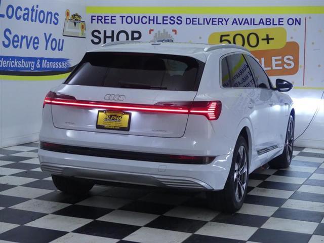 used 2022 Audi e-tron car, priced at $24,900
