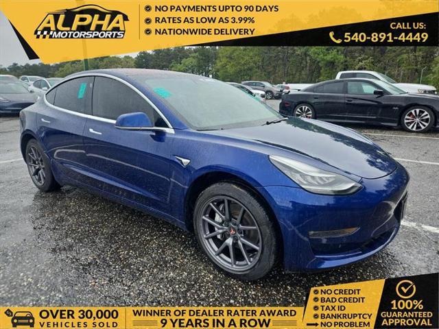 used 2018 Tesla Model 3 car, priced at $18,000