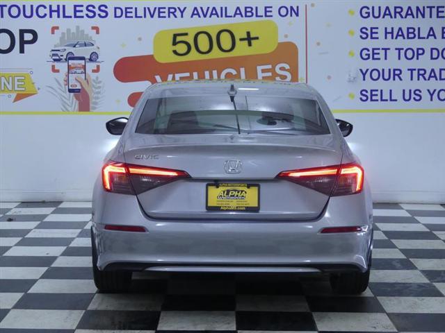 used 2022 Honda Civic car, priced at $19,500