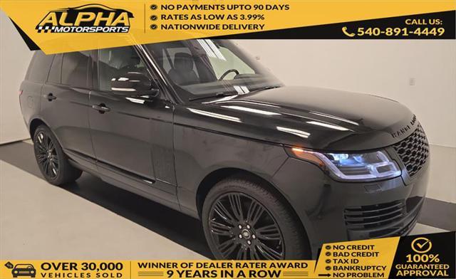 used 2022 Land Rover Range Rover car, priced at $53,999