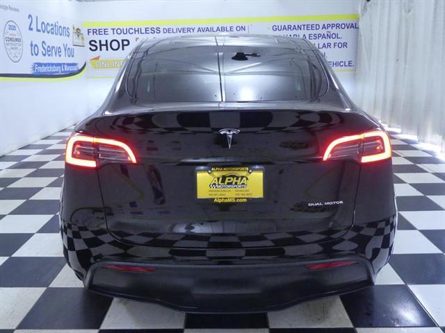 used 2022 Tesla Model Y car, priced at $29,500