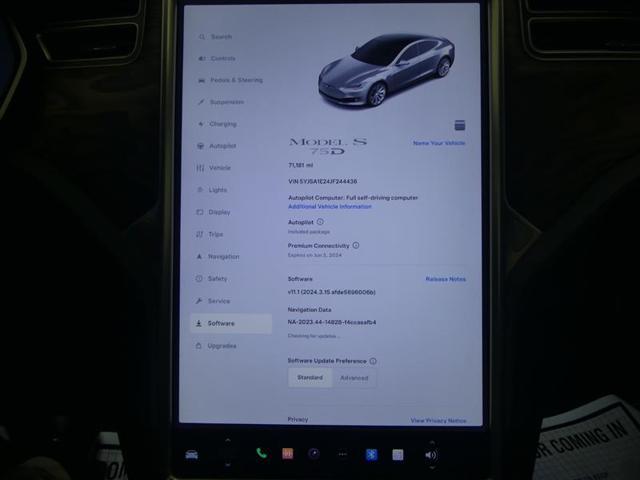 used 2018 Tesla Model S car, priced at $23,900